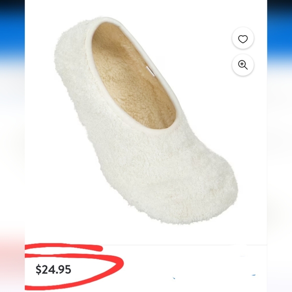 NEW World's Softest Women's Cozy Slippers Womens Medium Cream Non-Slip Soft - Picture 8 of 8